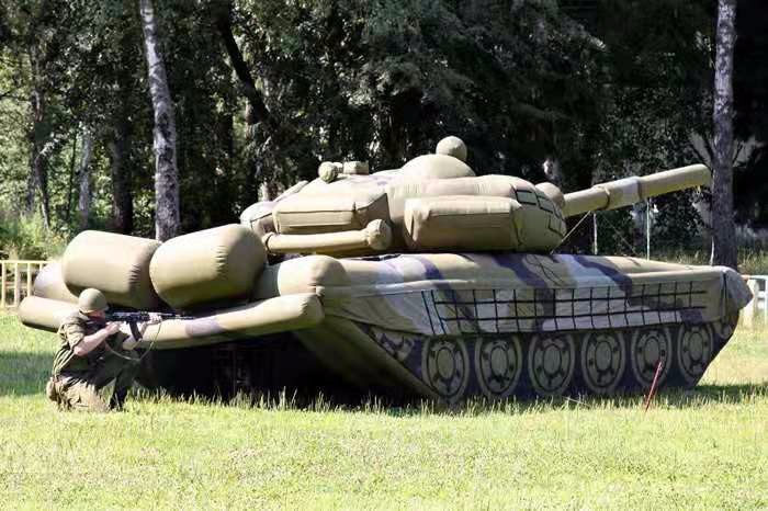 马山大型充气坦克